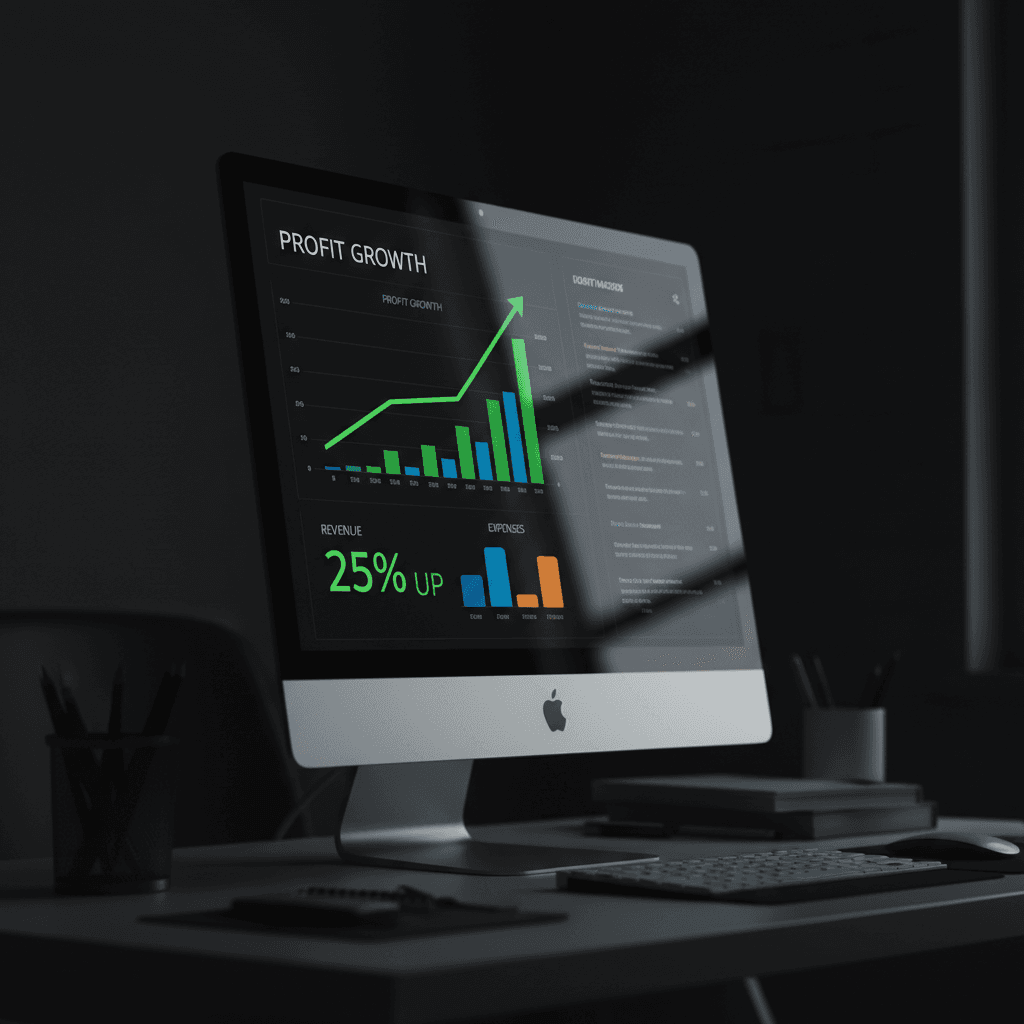 Profit margin analysis dashboard
